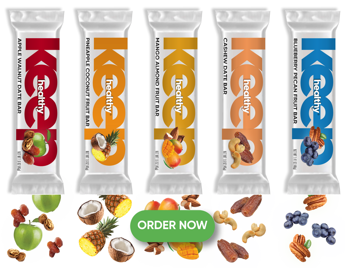 Fruit and Nut Snack Bars by Keep Healthy