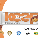 Keep Healthy Fruit & Nut Bar Variety Pack - 20 Individually Wrapped Bar Sampler Variety Pack