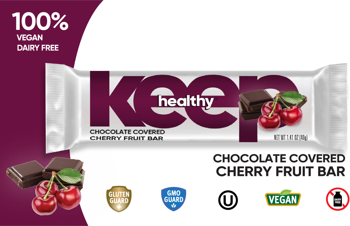 Keep Healthy Chocolate Covered Fruit & Nut Bar Variety Pack
