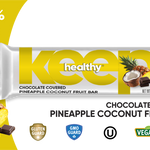 Keep Healthy Chocolate Covered Fruit & Nut Bar Variety Pack - 16 Individually Wrapped Bar Sampler Variety Pack