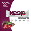 Keep Healthy Chocolate Covered Cherry Fruit Bar, 100% Vegan, low-glycemic, keto-friendly, and kosher